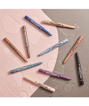 Deborah Milano Eyeshadow Stick | 24HR Waterproof Color Power | N.10 Mat Black - High Hold 1 Piece for Long-lasting Wear - Buy Online on GoSupps.com