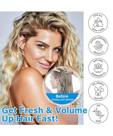 MOSKILA Dry Shampoo Powder - Non-Toxic Unscented Travel Size Hair Powder for Oil Control & Fluffy Hair | Ideal for Men & Women - Buy Online on GoSupps.com