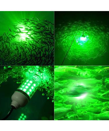 12V 10W/45W LED Submersible Fishing Light - Underwater Night Fishing Lamp for Crappie, Squid, Shrimp - Ideal Ice Fishing Light for Boat Dock - Attract More Fish in Freshwater & Saltwater - Buy Online on GoSupps.com