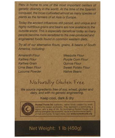 Zocalo Organic Purple Corn Flour 16 oz - Non-GMO Gluten-Free Baking & Cooking - Raw Peruvian Corn Meal - Buy Online on GoSupps.com
