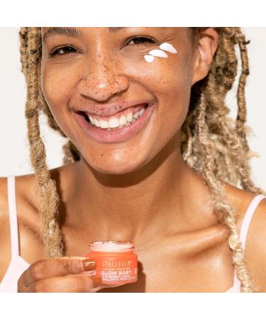 Pacifica Beauty Glow Baby VitaGlow Face Lotion & Eye Bright Eye Cream Set - Vegan Skincare Vitamin C Moisturizer Brightener Hyaluronic Acid Caffeine - International Shipping Available - Buy Online on GoSupps.com