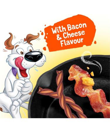 Beggin' Chew-rific Dog Treats Bacon and Cheese - 850 g Pouch (1 Pack) 850 g (Pack of 1) - Buy Online on GoSupps.com