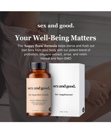 Vaginal Health Supplements - Probiotics & Herbal Care - Plant Based - Non GMO - 60 Capsules - Buy Online on GoSupps.com