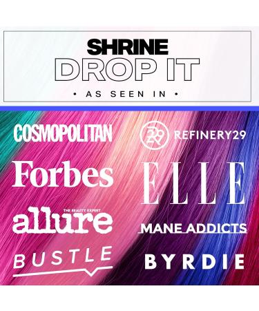 SHRINE Drop It Semi-Permanent Hair Dye Bottle Blue 20 ml blue 20 ml (Pack of 1) - Buy Online on GoSupps.com