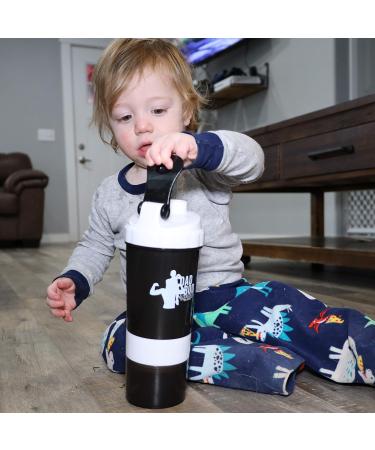 Shop Dad Bod Nutrition Funny Protein Shaker Bottle Set - 3-Piece with Storage - Perfect for Protein Powder Mixing - International Shipping Available - Buy Online on GoSupps.com