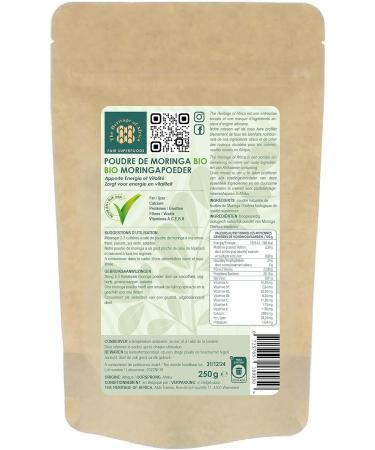  The Heritage of Africa Organic Moringa Powder - Buy Online on GoSupps.com