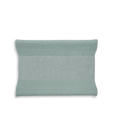 Jollein River Knit Changing Cushion Cover - Ash Green | 50x70 cm | Premium Quality | Ideal for Baby Changing Stations | International Shipping Available - Buy Online on GoSupps.com