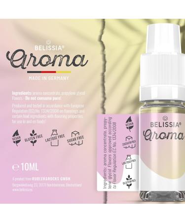 Belissia High-Dose Cheesecake Food Aroma 10ml - Perfect for Cooking Baking & Refreshment | International Shipping - Buy Online on GoSupps.com