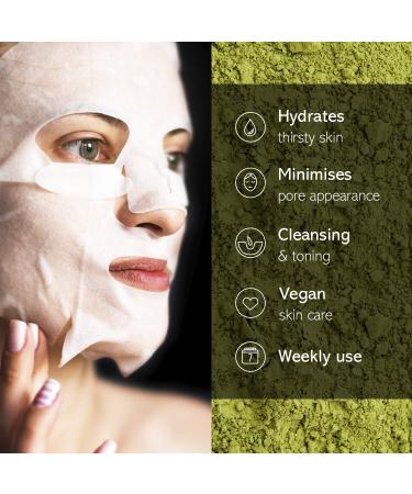 Earth Kiss Super Naturals Hydrating Kombucha and Spirulina Sheet Mask to Minimise the Appearance of Pores Tone your Complexion and Hydrate Thirsty Skin Single Sachet - Buy Online on GoSupps.com