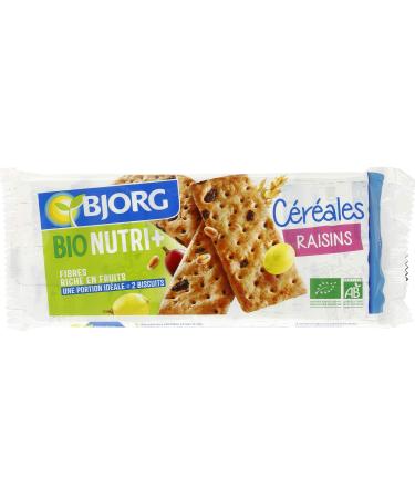 BJORG Bjorg Cereals/Fruit Cookies Grapes Organic 218g