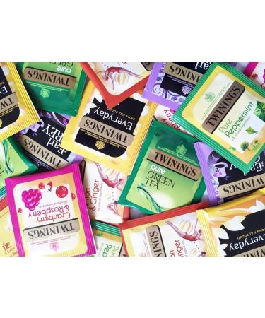 Twinings Tea Bags Individually Enveloped Tagged Classic and Flavoured Selections (100 Tea envelopes) - Buy Online on GoSupps.com