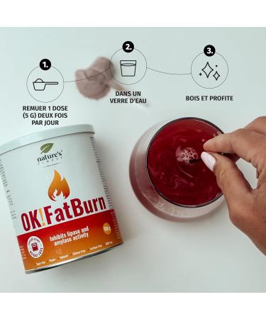 Nature's Finest by Nutrisslim Ok!Fatburn: Blocks Gluten Free Carbohydrates for Men and Women L-Carnitine ID-Alg L-Tyrosine and Vitamin C - Buy Online on GoSupps.com