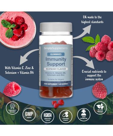 Illuminate Immune Health Gummies | Vitamin C, Zinc & Selenium | Raspberry Flavor | 60 Gummies - Buy Online on GoSupps.com