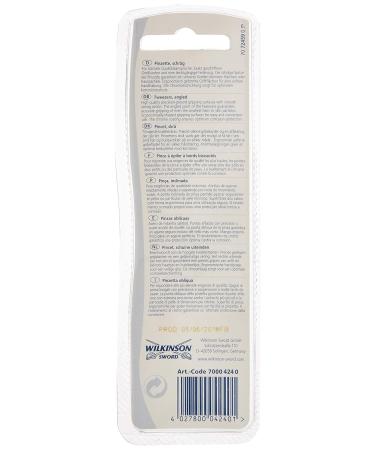 Wilkinson Sword Manicure Tweezers with Slanted Tip - Chrome Finish | Precision Nail Care Tool for Perfect Grooming | 1 PC - International Shipping Available - Buy Online on GoSupps.com