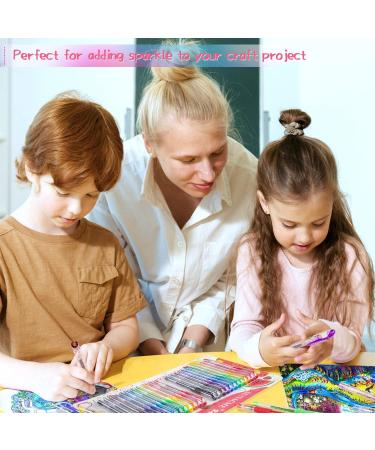 Sunacme Sweet Scented Glitter Gel Pens - 24 Pack, Ideal for Coloring, Journaling, Drawing & Note Taking - Cute School Supplies with Fruity Scents - Perfect Gift Idea - Buy Online on GoSupps.com