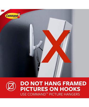 Command Medium Wire Toggle Hooks  Damage Free Hanging Wall Hooks with Adhesive Strips  No Tools Wall Hooks for Hanging Organizational Items in Living Spaces  7 White Hooks and 8 Command Strips Indoor 6 Hooks - Buy Online on GoSupps.com