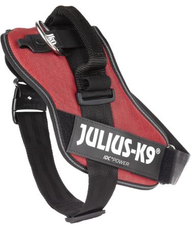 Julius-K9 Baby Boys IDC Powerharness Dog Harness Burgundy - 2XL/3 | Premium International Shipping - Buy Online on GoSupps.com