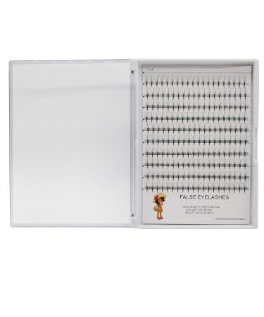 Large Tray of 200pcs D Curl 5D Premade Fan Volume Eyelash Extensions - Phoenix Tail Design Soft & Light Individual False Eyelashes (10-16mm Choice 12mm - Buy Online on GoSupps.com