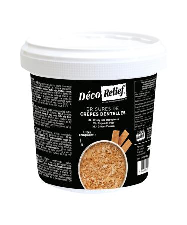 D co Relief - Brisures de Cr pes Dentelles 300 g - Ingr dient P tisserie - DR50025