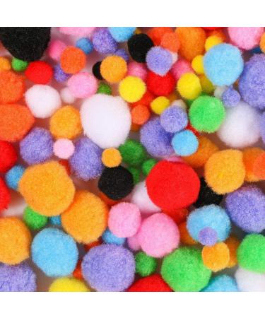 Teqooza Pom Poms Craft Making Assorted Sizes 10mm-30mm 100 Pcs - Buy Online on GoSupps.com