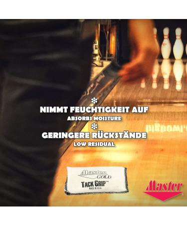 Emax Master Gold Tack Grip - Rosin Bag Powder for Ultimate Sports Grip | Hand Conditioner for Bowling Golf Darts Basketball Handball - Anti-Slip Solution - 1 Bag - Buy Online on GoSupps.com