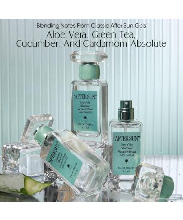 VACATION AFTER SUN Eau de Toilette Sunscreen Blends Notes of Classic Aloe Vera Gels Fresh Tropical Perfume for Women & Men Scent of Summer Nights Travel Size 1 Fl. Oz. - Buy Online on GoSupps.com