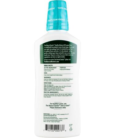 The Natural Dentist Healthy Balance All Purpose Rinse 16.9 oz - Oral Care Solution - Buy Online on GoSupps.com