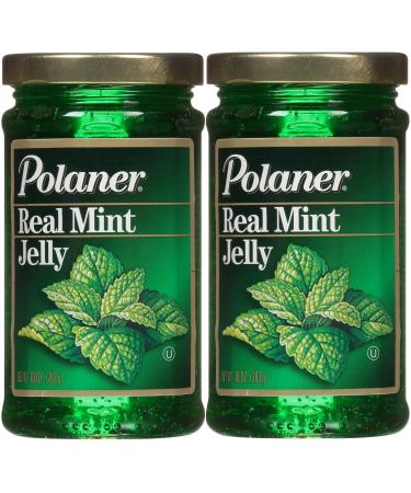 Polaner Real Mint Jelly, 10 oz (Pack of 2)