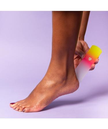 Premium Czech Glass Foot File - Bona Fide Beauty | Heel Scraper & Rasp for Smooth Feet - Buy Online on GoSupps.com