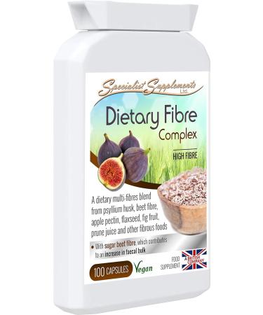 Dietary Fibre Complex 100 Capsules | Specialist Supplements - Buy Online on GoSupps.com