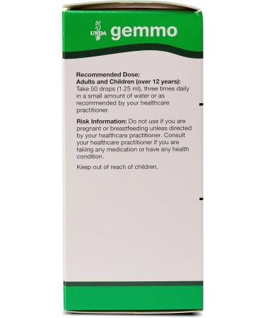 Buy UNDA Gemmo Therapy Castanea Vesca | Chestnut Bud Extract 4.2 fl. oz. - Natural Health Supplement for International Shipping - Buy Online on GoSupps.com
