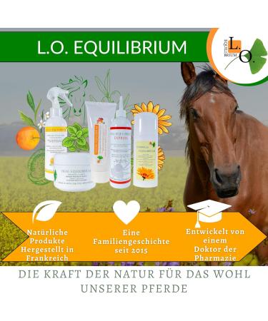 Derma Equilibrium - Natural Treatment for Dermatitis in Horses - With Plants Calendula Lavender Cade - Anti-itching (Derma Equilibrium 500mL) - Buy Online on GoSupps.com