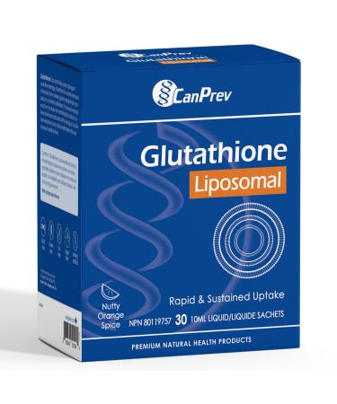 CanPrev - Liposomal Glutathione Supplement 30 Sachets | Nutty Orange Spice Flavor