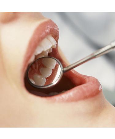 Stainless Steel Tooth Mirror for Dental Hygiene | Anti-Fog Dental Inspection Tool | Durable Dentist Equipment for Teeth Cleaning - Buy Online on GoSupps.com