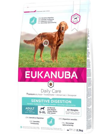 Eukanuba Adult Dog Daily Care Sensitive Digestion For All Breeds Chicken 2.5kg - Buy Online on GoSupps.com