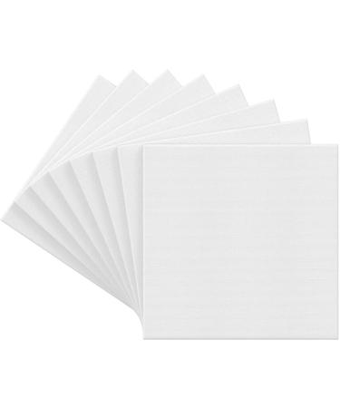 Arteza 12x12 Stretched Canvases for Painting - Pack of 8 | 100% Cotton, Gesso-Primed | Ideal for Acrylic & Oil Painting - Buy Online on GoSupps.com