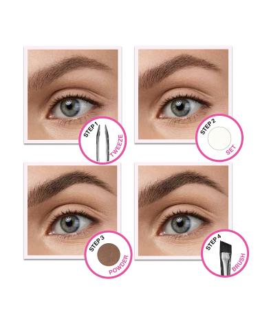 Buy Wet n Wild Ultimate Brow Set - Dark Brown 0.09 oz | Perfect Eyebrow Kit - Buy Online on GoSupps.com