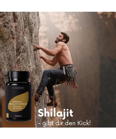 Buy Premium Mumijo Shilajit Capsules - 1000mg Daily 150 Capsules (75g Resin) - High Humic & Fulvic Acid - Boderra - International Shipping Available - Buy Online on GoSupps.com