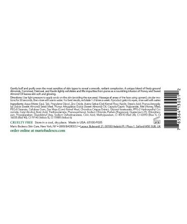 Mario Badescu Almond & Honey Face Scrub - Exfoliating Facial Scrub for Soft and Nourished Skin - Buy Online on GoSupps.com