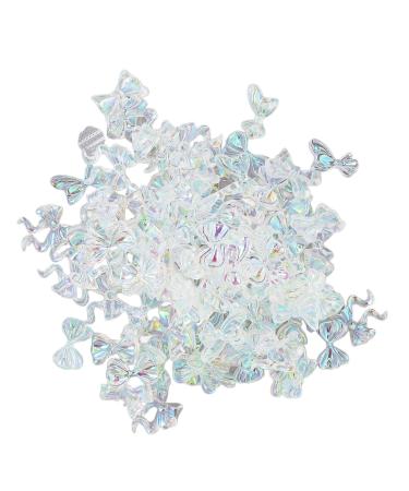 Nail Art Decal Faux Rhinestones Lovely Nail Charms 3D for Manicure