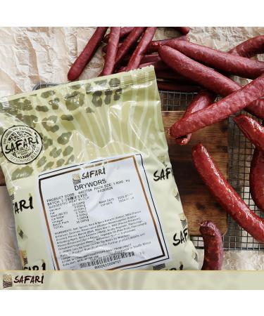 Safari Drywors Spice - Ready-to-Eat South African Food - Delicious Sausage Seasoning - 1kilogram - Buy Online on GoSupps.com