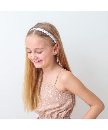 Sparkly Glitter Headbands for Girls - Adjustable, No Slip Hair Accessories for Kids, Tweens, and Teens - FROG SAC - Buy Online on GoSupps.com