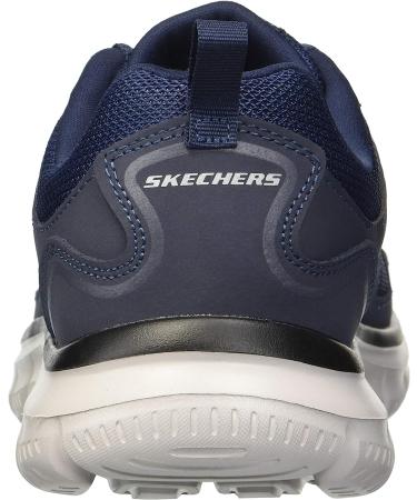Skechers Men's Track Scloric Oxford Navy 11.5 Wide US - Comfort & Style | [Your Brand Name] - Buy Online on GoSupps.com