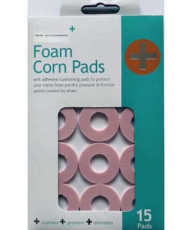 Large Round Corn Relief Pads - 15pcs Self Adhesive for Foot Care and Toe Protection - Buy Online on GoSupps.com