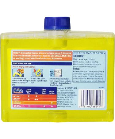 Finish Dishwasher Cleaner - Citrus Scent - 8.45 oz | Effective Dishwasher Maintenance - Buy Online on GoSupps.com