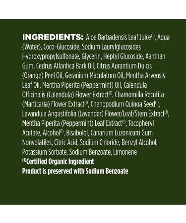 Avalon Organics Revitalizing Peppermint Bath & Shower Gel 12 oz - Pack of 1 - Buy Online on GoSupps.com