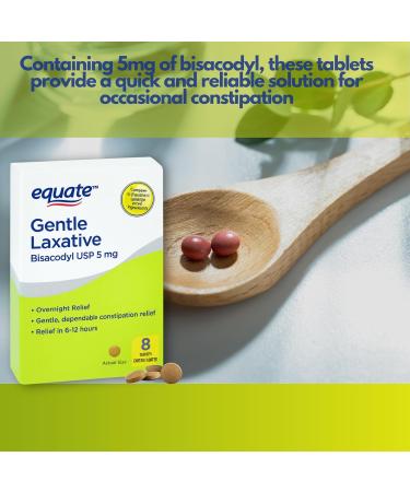 FUSION SHOP STORE Smart choices meaningful life! Gentle Laxative 5mg- Bisacodyl 5mg Tablets 8ct (Pack of 1) - Buy Online on GoSupps.com