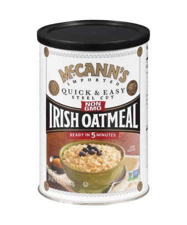 McCann's Irish Oatmeal, Quick & Easy Steel Cut Oats, 24 Ounce