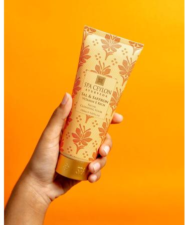 SPA CEYLON Sal and Saffron Vitamin E Facial Cleansing Foam | Gentle Hydrating Cleanser for Radiant Skin - International Shipping Available - Buy Online on GoSupps.com
