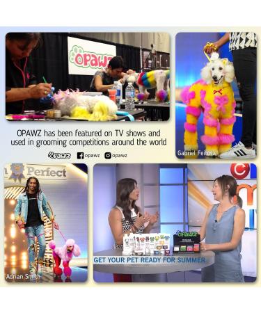 Opawz Permanent Pet Hair Color - Professional Pet Safe Dye for Dogs & Horses Long-Lasting Forest Green 20+ Washes - Buy Online on GoSupps.com